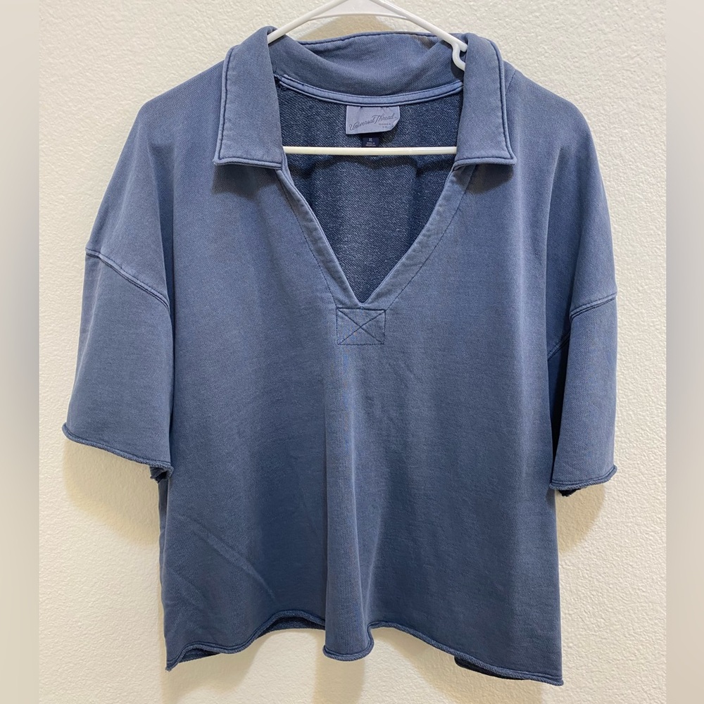 Universal Thread boxy short sleeve sweatshirt. Size XL. NWOT